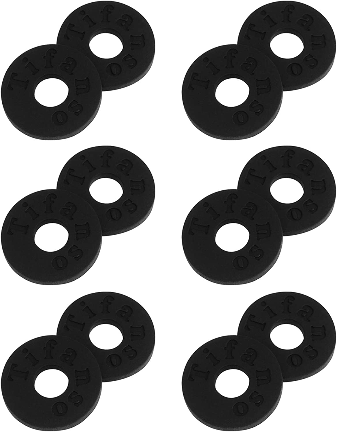 Strap locks, 6 pairs guitar protector black