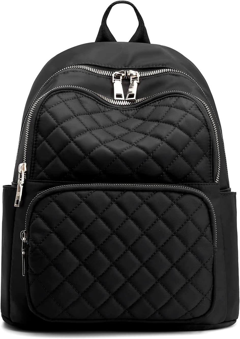 Medium black waterproof lightweight backpack