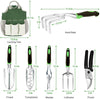 83 Piece Garden Tool Set (Green)