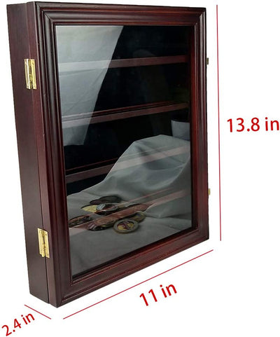 Collectible Coin Display Case with holds 50 to 60 Coins