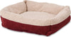 Rectangular Lounger, Self Warming, 24 x 20, Barn Red