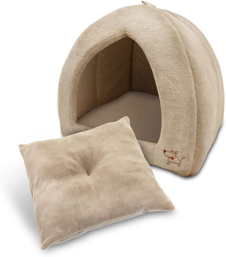 soft pet bed, 19 "x 19" x H: 19 "