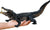 crocodile animal figures, (color: black)