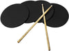 Rubber Drum Practice Pad for Any Surface, 4-Pack