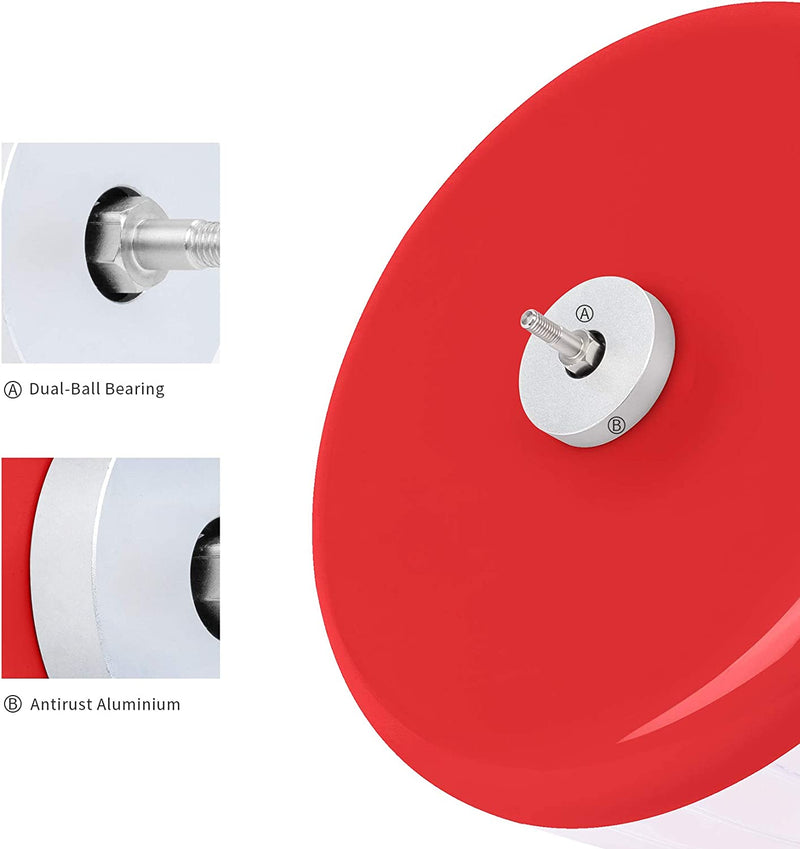 Rodent Pet Exercise Wheels, Size: S, Color: Red