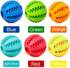 2-Pack Bite Resistant Blue and Green Pet Toy Balls