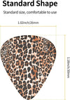 12 Pack Custom Guitar Picks - Leopard