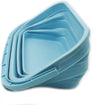 3.06 Gallon Rectangular Collapsible Bucket, Color: (Sea Angel)