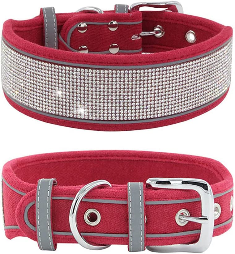 Pet Collar Soft Comfortable Stylish, Red