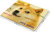 Funny Doge mouse pad with rectangular shape