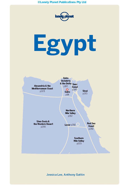 Lonely Planet Egypt - Paperback