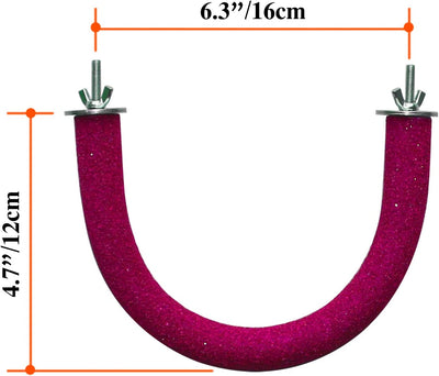 Perch for small and medium birds (Red)