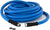 1" x 15' Rubber Garden Hose for Hot/Cold Water, Blue