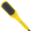 The brush crush heated straightening brush, yellow