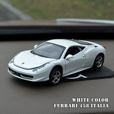 Diecast Alloy Metal Car Model Collection (FLL - White)