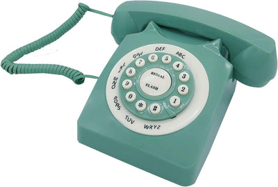 Classic old fashion phone (green)