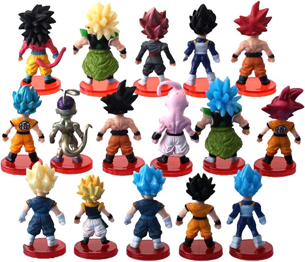 16 Piece Dragon Ball Z Action Figure Set