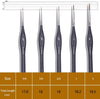 5 PCS Paint Brushes Set, Black,Aluminum