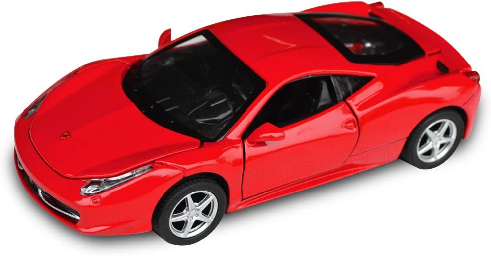 Collectible model car Ornaments Light and sound (Red Color)