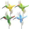 4pcs hummingbird with windmill (A-Color bird)