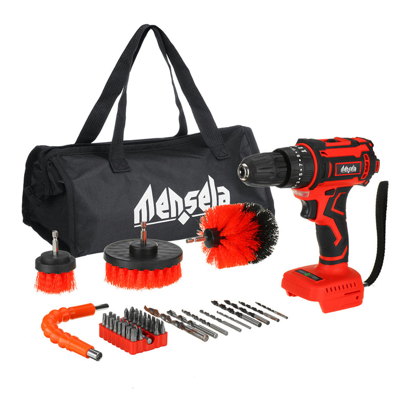 18V 3-Gear Cordless Electric/Drill Bit Set and Battery Charger