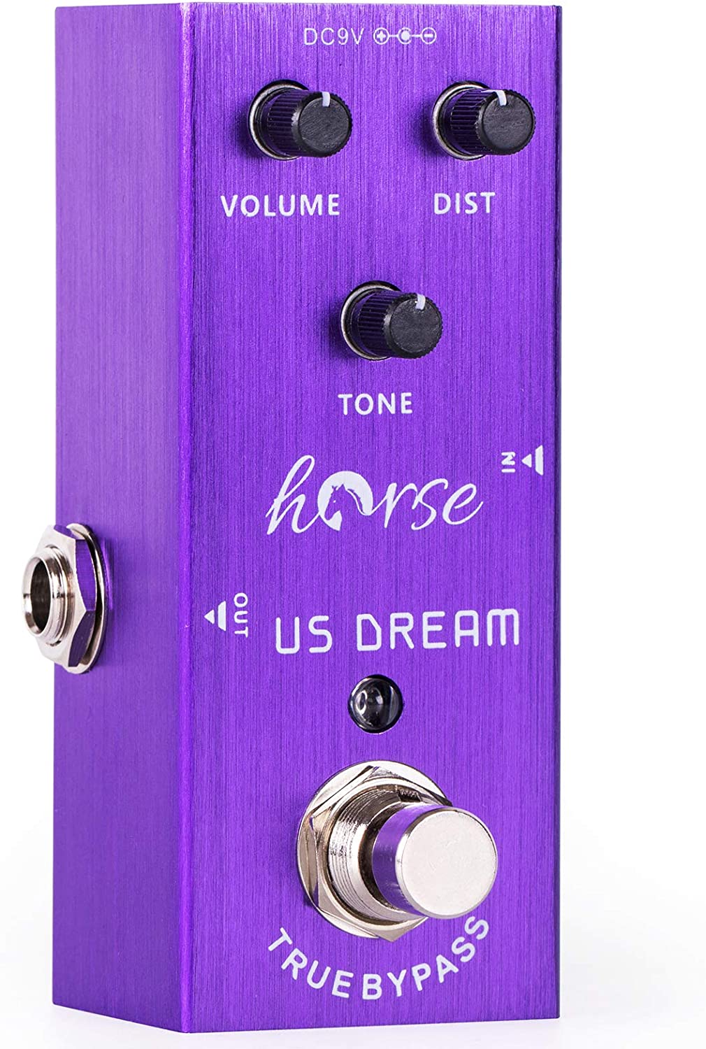 Electric guitar effect pedals (purple)