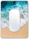 6x8" Non-Slip Small Mouse Pad - Color: H33-Hawaii Beach