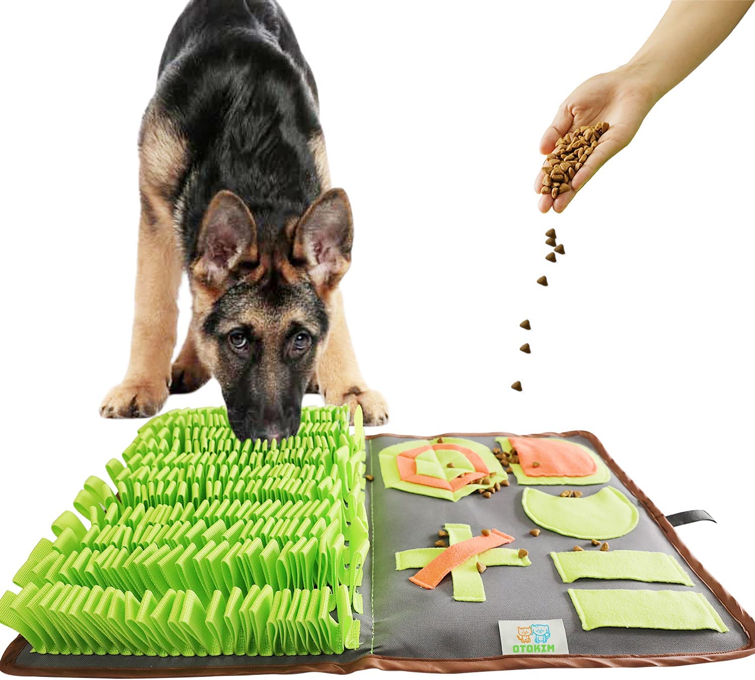 Interactive Toys 15.7 "x 23.6" Pet Feeding Mat