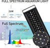 Auto On/Off LED Aquarium Light, 26W (for 30-36 inch tank)