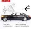 1/24 Rolls-Royce Phantom Model Car (Negro)