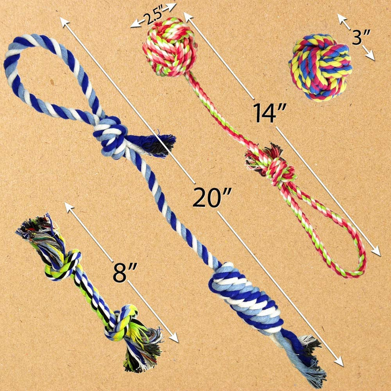 Pet Rope Toys,Set of 4