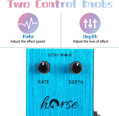 Electric guitar pedal (Blue Color)