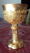 Medieval Tuscan King Arthur Gold Cup 9 Inch (Gold)