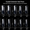 100 PCS Clear Nail Extension Form Tips