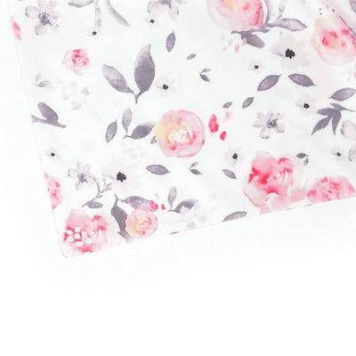 Beautiful floral blanket for your baby girl