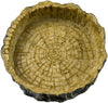 Reptile Natural Bowl, Color:Black, 4.13 x 4.13 x 0.98 inches