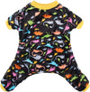 pet pajamas, Color: (Black) Dino, (14''-14.5'' x 9.5''-10'')