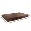 24" x 37" Pet Bed, Brown