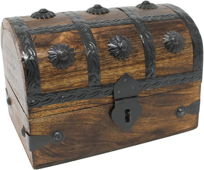 Ancient Treasure Chest (6.5 x 4.5 x 4.5)