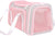 Carrier for medium cats and small dogs, (Light Pink)