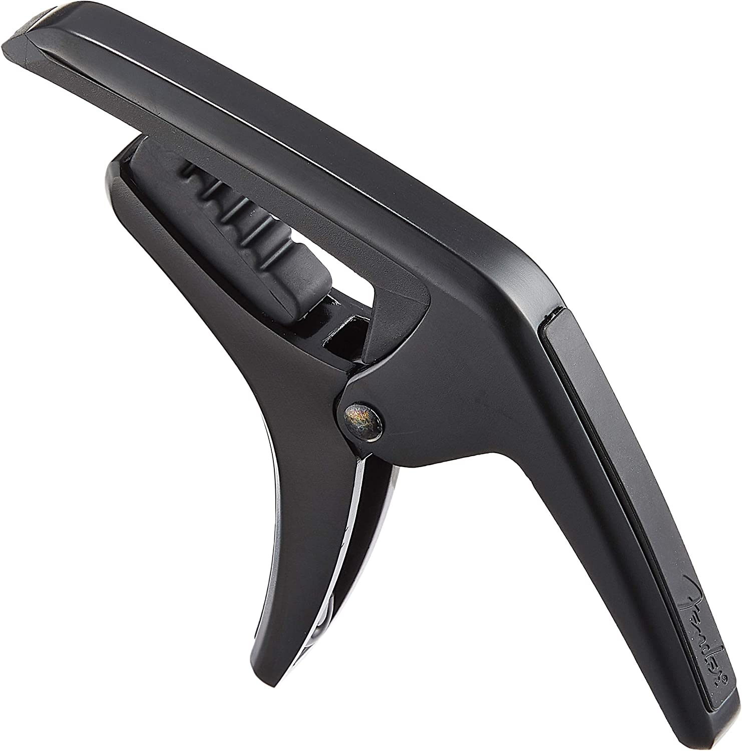 Capo for guitars, (black), 6 x 4 x 1.25 inches