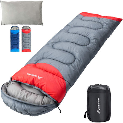 4 season sleeping bag with pillow Lightweight, waterproof