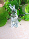 Set of 3 Crystal Bunny Easter Decorations (Crystal)