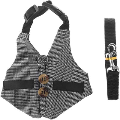 Pet Vest Harness and Leash Set, multipurpose, size S