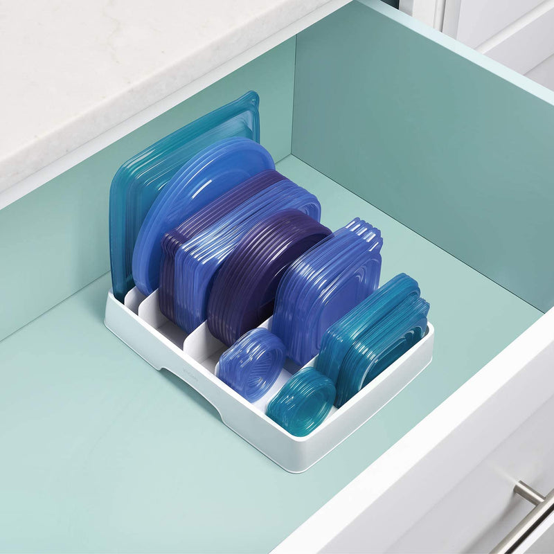 Container Lid Organizer,