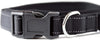 Reflective Padded Dog Collar for Running, Color: Black