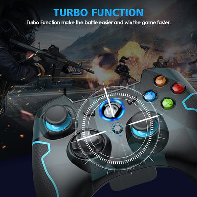 2.4g wireless game controller PC compatible (camouflage)