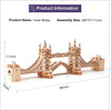 3D Wooden Puzzles DIY London Tower Bridge