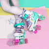 4 Size Adjustable Light Roller Skates