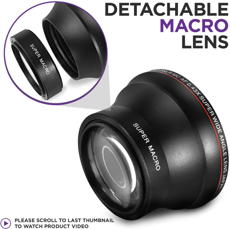 Wide angle lens for cameras